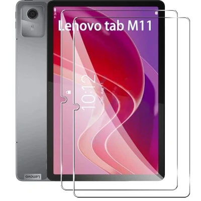 Afbeelding van Heioloo 2 displaybeschermfolies van gehard glas voor Lenovo Tab M11, zonder luchtbellen, hardheid 9H, krasbestendig