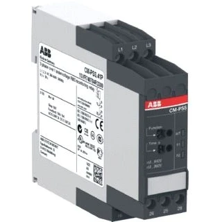 Afbeelding van Abb cm pss 3 fase spanningbewakingsrelais uitval volgorde ondersp oversp l1 l2 l3 400vac 50 60hz 2w met veerdrukklemmen 1svr740784r3300
