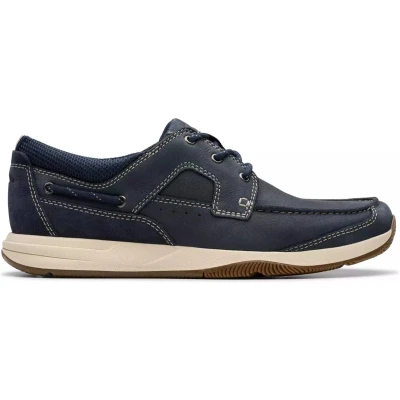 Afbeelding van Clarks Sailview Lace heren veterschoen blauw maat 39.5 (EU) 6 (UK)
