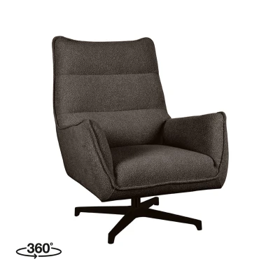 Afbeelding van LABEL51 Rodia Fauteuil Bruin Boucle