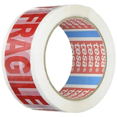 Afbeelding van Tesa Verpakkingsplakband: Fragile, Ft 50 Mm X 66 M Verpakkingstape