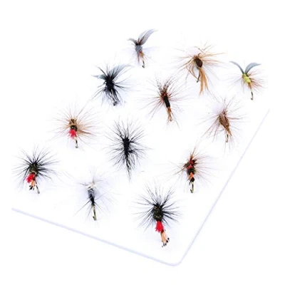 Afbeelding van ANCLLO 12 Stuks Top Rating Droog/Nimph/Streamer Vliegvissen Vliegen Forel Assortiment