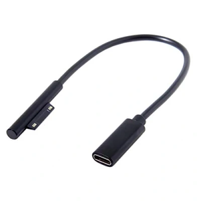 Afbeelding van Cablecc DC 15 V Type C USB Vrouwelijke naar Oppervlak Pro3 Pro4 Pro5 Pro6 Book Pro Kabel