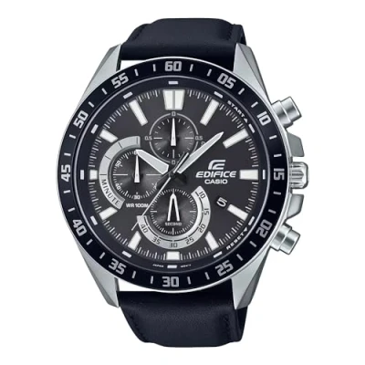 Afbeelding van Casio Edifice herenhorloge Zwart EFV 620L 1AVUEF