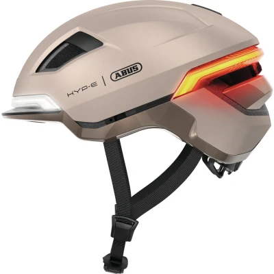 Afbeelding van Abus smart helm hyp e champagne gold s 51 55cm