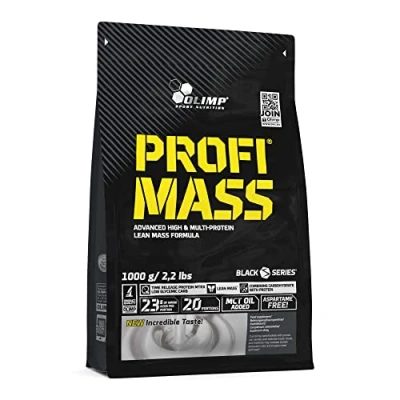 Afbeelding van OLIMP Massgainer Profi Mass (1kg) Aardbei