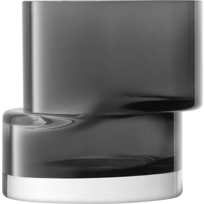 Afbeelding van Kandelaar L.S.A. Tier met Kaars Grey 13,5 cm
