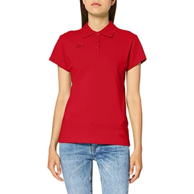 Afbeelding van Teamsport polo rood / XL