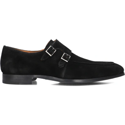 Afbeelding van Magnanni 23696 Nette Schoenen Business Heren Zwart Maat 41