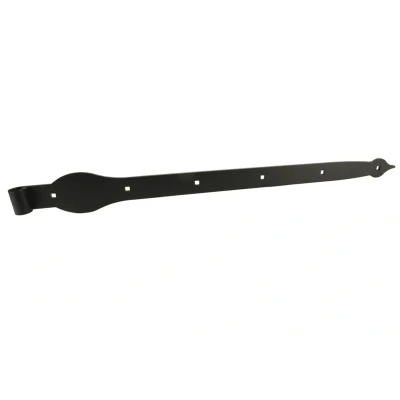 Afbeelding van GB Heng recht voor pen ø16 800mm 45x6mm staal zwart epoxy