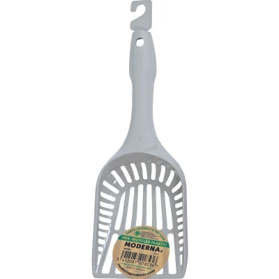 Afbeelding van Kattenbakschep handy warm grey Gebr de boon