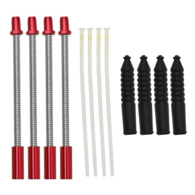 Afbeelding van SG Store Set met 12 stuks fiets V rem elleboog kit flexibele Break Noodle rubberen mouw accessoires voor mountainbikes racefietsen