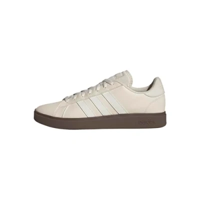 Afbeelding van adidas Grand Court Td Lifestyle Casual Shoes heren SCHOENEN Sneakers, Wonder Witte Kern Gum5, 41 1/3 EU