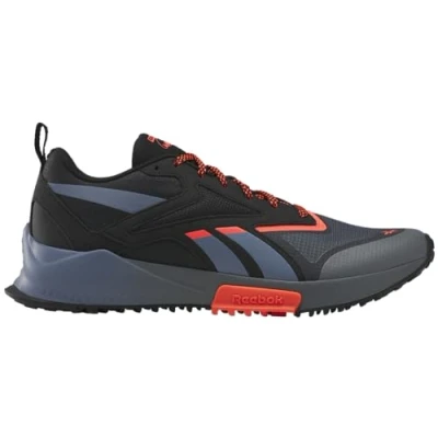 Afbeelding van Reebok Lavante 2 Trail hardloopschoenen, Heren, Maat: 40.5, Black/grey/red Textiel/ synthetisch
