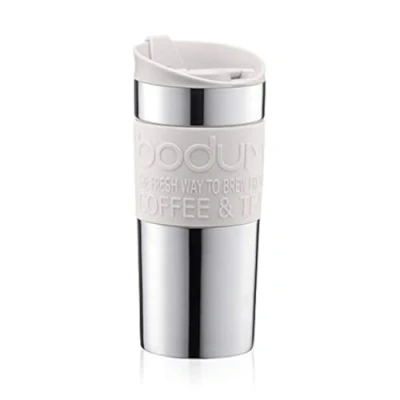 Afbeelding van Bodum 11068 913 Vacuüm reismok, 0,35 l klein, gebroken wit, 1 Count (Pack van 1)