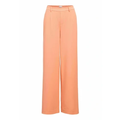 Afbeelding van Object Objlisa WIDE PANT Broek, Dames, Maat: 38, Melon