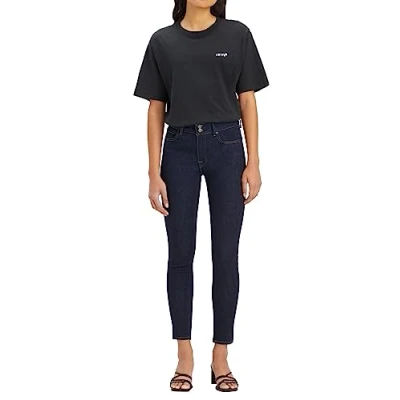 Afbeelding van Levi&#039;s dames 711™ Double Button, Blue Wave Rinse, 31W / 32L