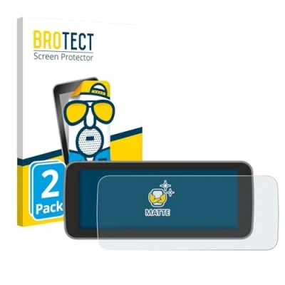 Afbeelding van BROTECT (2 Stuks) Antireflecterende Beschermfolie voor Fiat 500 E Uconnect 5 10&quot; Anti Glare Screen Protector, Mat, Ontspiegelend