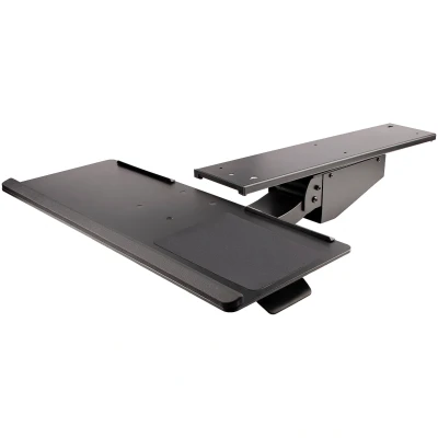 Afbeelding van StarTech.com Uitschuifbare Bureau Toetsenbordlade, Full Motion Keyboard en Mouse Tray met Verstelbar