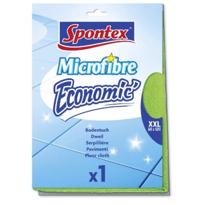Afbeelding van Spontex Microfibre Economic Vloerdoek, 1 stuks, XXL microvezel vloerdoek
