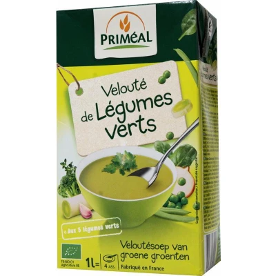 Afbeelding van Primeal Veloute soep groene groenten 1 liter