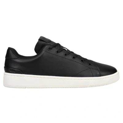 Afbeelding van TOMS Trvl Lite 2.0 Lage Sneaker voor heren, Zwart leder, 45 EU