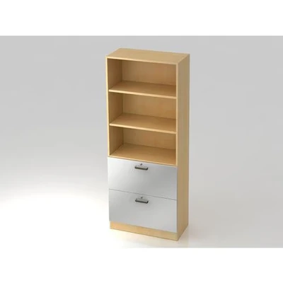 Afbeelding van Wandkast Esdoorn/Zilver 80 x 42 200,4 cm Signa G 7300 SG