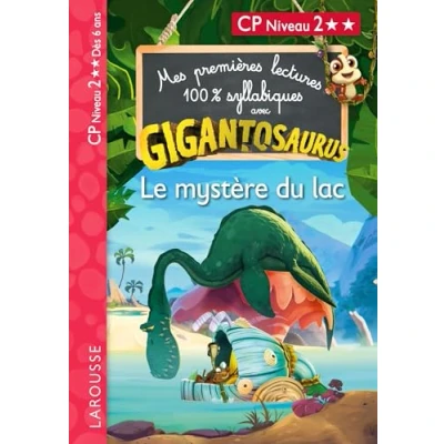 Afbeelding van Mes premières lectures 100% syllabiques avec Gigantosaurus Niveau 2 Le mystère du lac Larousse