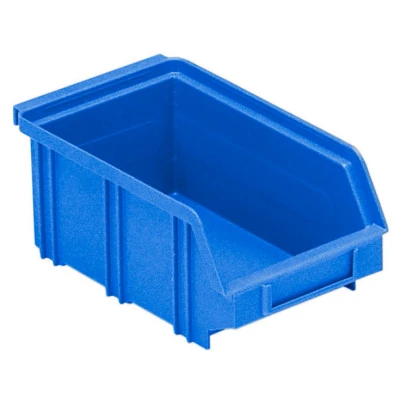 Afbeelding van Erro 166002BL Stapelbak kunststof B2 Blauw 100 x 160 75mm