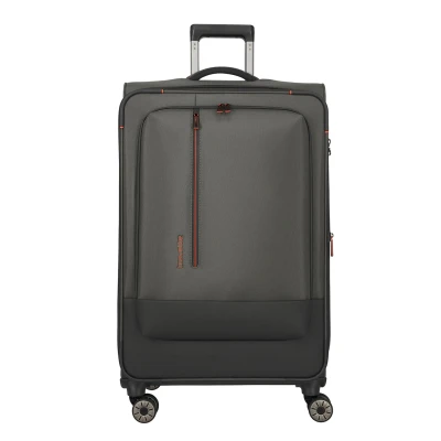 Afbeelding van Travelite Crosslite 5.0 4w Trolley L dark olive Zachte koffer