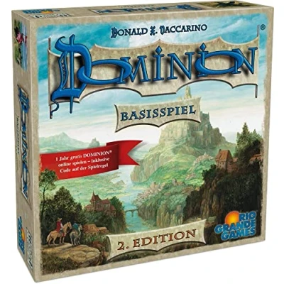 Afbeelding van Rio Grande Games 22501413 Dominion Basisspel Tweede Editie; Nieuwe Editie Van Het Spel Jaar 2009 (Gezinnenspel)