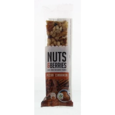 Afbeelding van Nuts &amp; Berries Pecan Cinnamon Bio, 30 gram