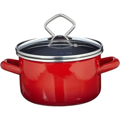 Afbeelding van Karl Krüger 31716RO steelpan, rood
