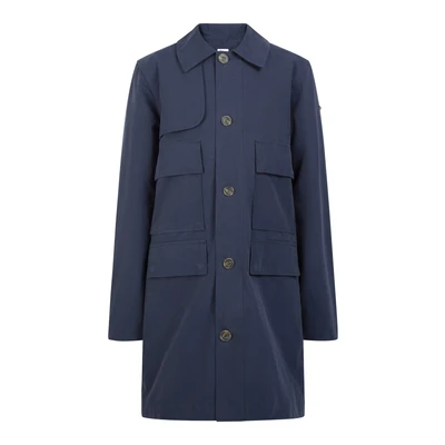 Afbeelding van DREIMASTER vintage herenjas XL / Donker Marineblauw 68% Katoen 26% Polyester 6% Nylon