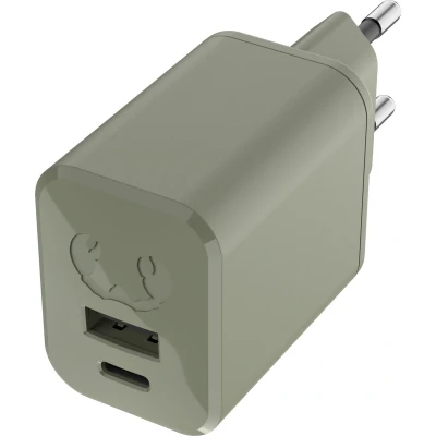 Afbeelding van Fresh &#039;n Rebel Mini Charger Usb c + A 45w Groen