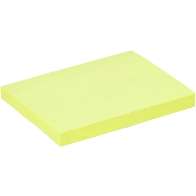 Afbeelding van Memoblok Quantore 76x101mm geel Omdoos a 6 stuk x 100 vel stuks