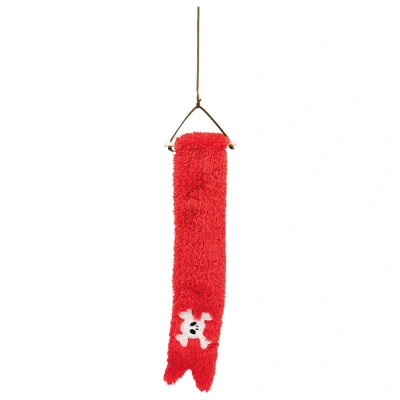 Afbeelding van Petlando Piratten Jolly Roger Kattenspeelgoed 30x6x3 cm Rood