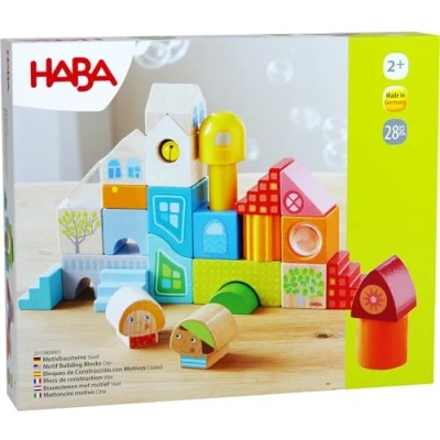 Afbeelding van Haba motiefbouwstenen stad