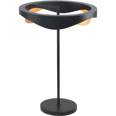 Afbeelding van Moderne Design Tafellamp Zwart Goud Ascoli