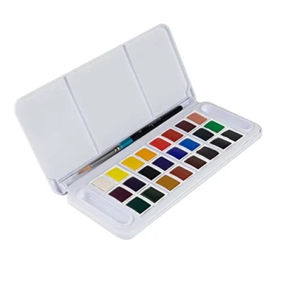 Afbeelding van Daler Rowney AQUAFINE 24 HALVE PANNENSET