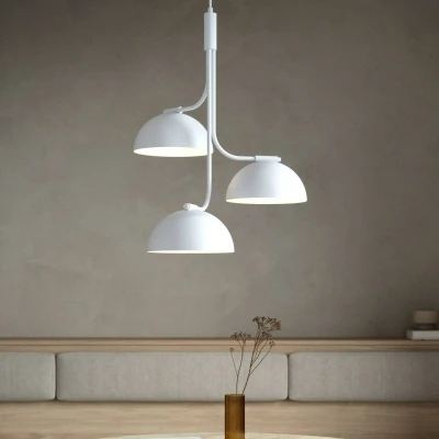 Afbeelding van DFTP by Nordlux Hanglamp Tullio, 3 lamps, wit