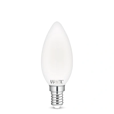 Afbeelding van Yphix E14 Led Kaarslamp Polaris B35 Melkwit 2,5w 2700k LEDdirect.nl