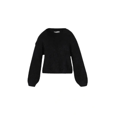 Afbeelding van Dreimaster Fleece trui, Dames, Maat: XS/S, Black