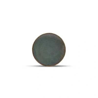 Afbeelding van BonBistro Plat bord 16cm groen Cirro (Set van 6)