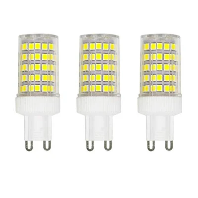 Afbeelding van WULUN 3 stuks G9 10 W ledlampen komt overeen met 150 W, 86 leds, 1000 lm, stralingshoek 360 graden, ultrahelder, AC220 240 V, niet dimbaar, koud wit 6500 K