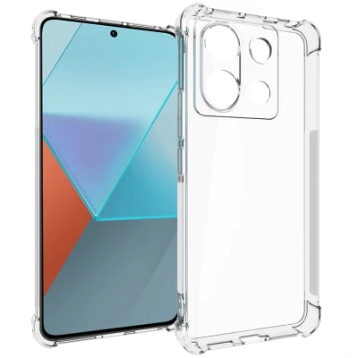 Afbeelding van Xiaomi Redmi Note 13 Pro Hoesje Siliconen en TPU (zacht) iMoshion Backcover/Softcase Transparant Telefoonhoesje