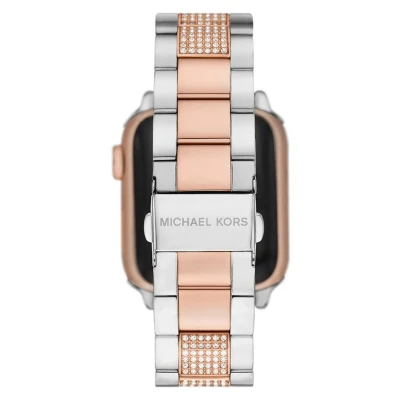 Afbeelding van Michael Kors Apple Strap MKS8005 zilverkleurig/rosé