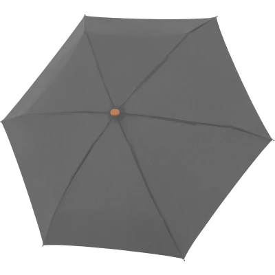 Afbeelding van doppler Paraplu Nature Mini Cork Slate Grey Grijs