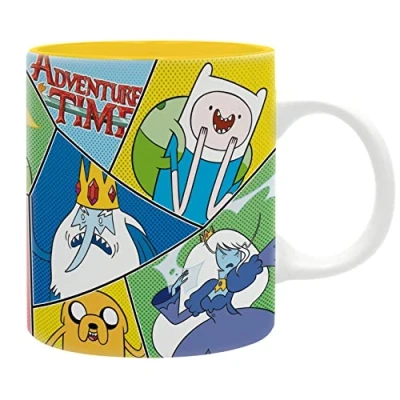 Afbeelding van ABYSTYLE Adventure TIME Mok Groep karakters