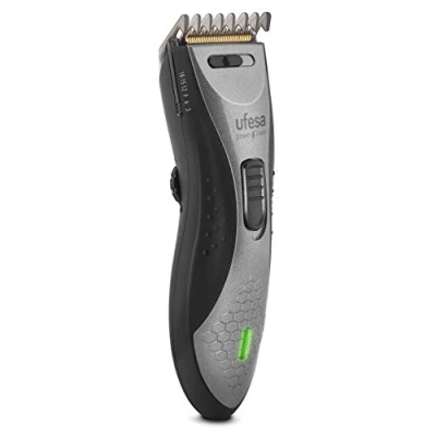 Afbeelding van Draadloze Tondeuse UFESA CP6550 0,8 mm Zwart Grijs